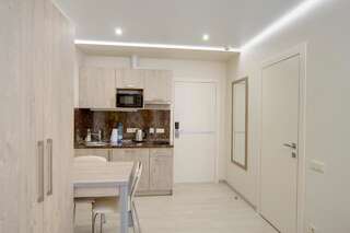 Отель Arena Summit Apart Hotel Киев Апартаменты-студио с гидромассажной ванной-22