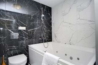 Отель Arena Summit Apart Hotel Киев Апартаменты-студио с гидромассажной ванной-26